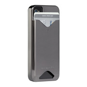 iPhone 4S/4 兼用 カードホルダー付ハードケース ID...