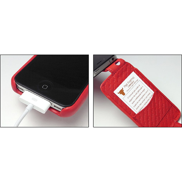 【iPhone4S/4 ケース】Piel Frama iMagnum レザーケース (Red)サブ画像