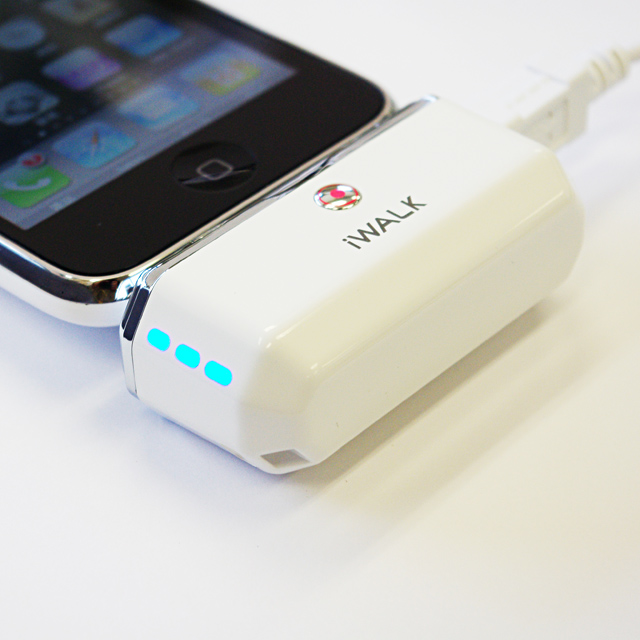 iWALK1500 モバイルバッテリー for iPhone＆iPod ディスプレイスタンド付 (ホワイト)サブ画像