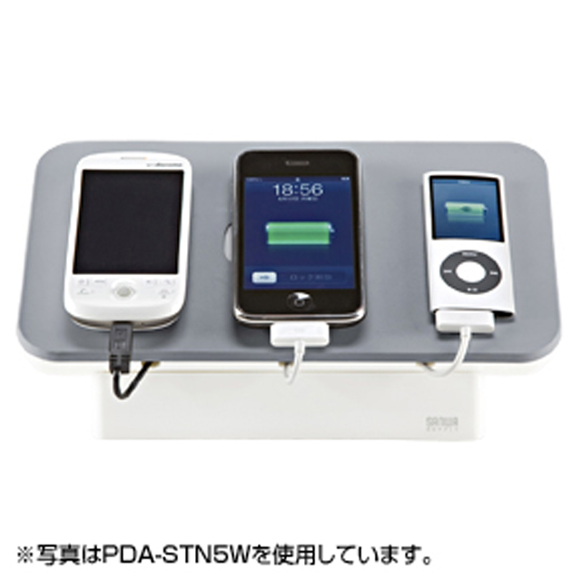 携帯電話・iPhone・iPod用ケーブル収納ボックス(ホワイト)goods_nameサブ画像