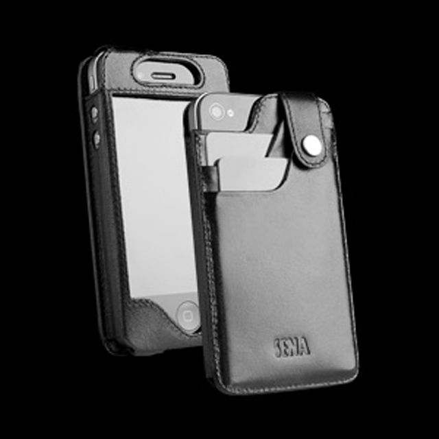 【iPhone4S/4】Sena Wallet Slim Case for the iPhone 4 ? Black サブ画像