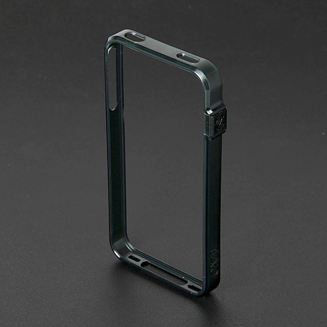 【iPhone4S/4】CAZE ThinEdge Clear frame case for iPhone 4 Bumper - Graygoods_nameサブ画像