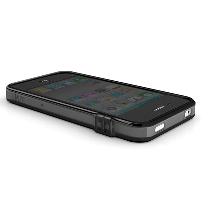 【iPhone4S/4】CAZE ThinEdge Clear frame case for iPhone 4 Bumper - Graygoods_nameサブ画像