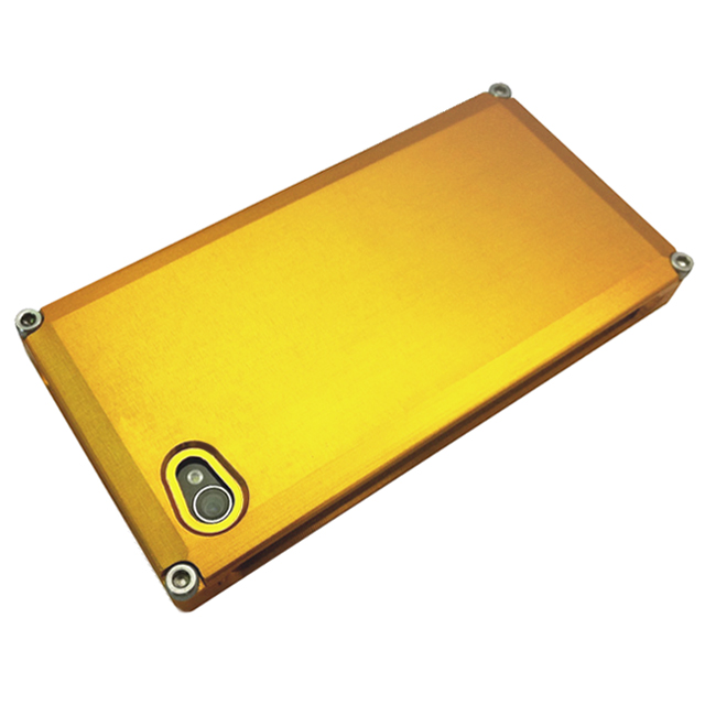 【iPhone4S/4 ケース】Applering Aluminum Case for iPhone4 (Gold)サブ画像