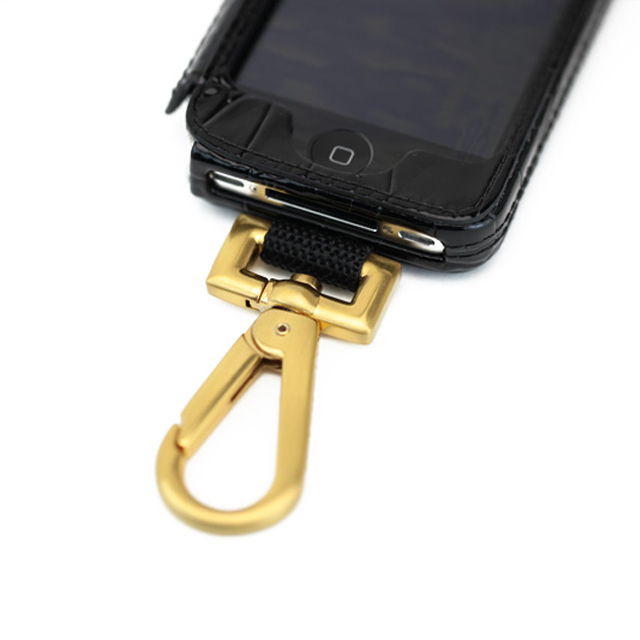 【iPhone4S/4】PRIE Ambassador for iPhone 4 Black CROCODILEサブ画像