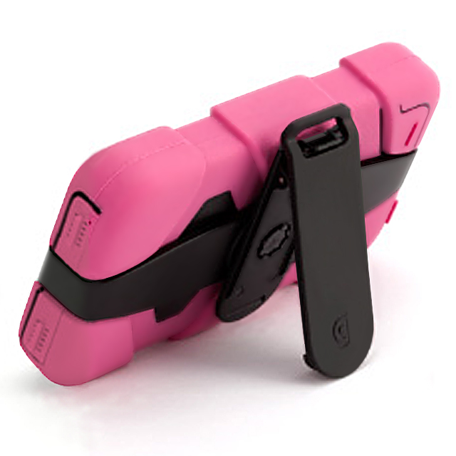 【iPhone 4S/4】Griffin Technology Survivor ＆ Belt Clip for iPhone 4, Pink,Black,Blackサブ画像