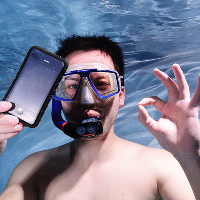 【iPhone4S/4 ケース】Krusell SEaLABox WATERPROOF for iPhone ブラックgoods_nameサブ画像