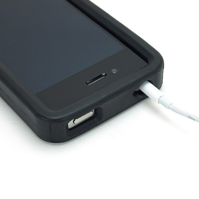 iPhone4S/4用バンパー impactband ブラックgoods_nameサブ画像