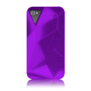 iPhone 4S/4 Facets Case Purple