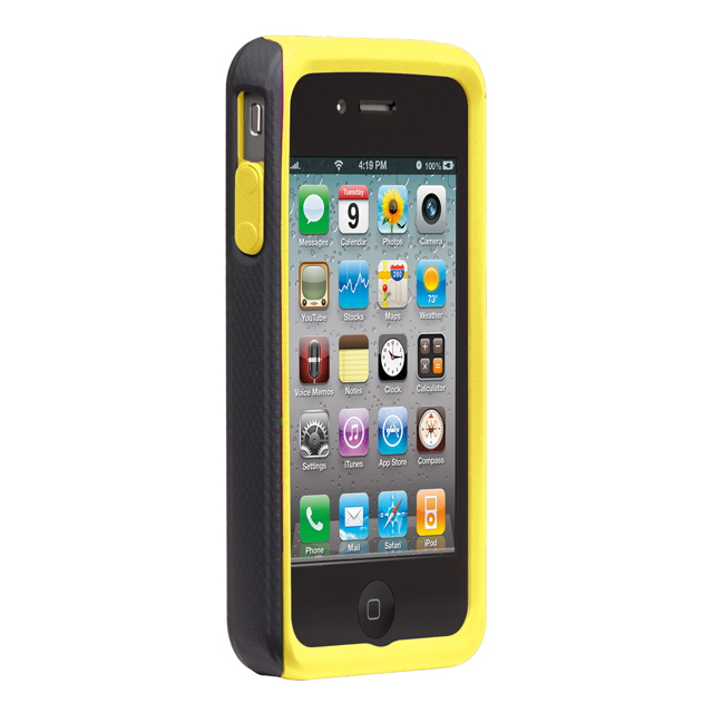 iPhone 4S/4 Hybrid Tough Case Black Yellowgoods_nameサブ画像
