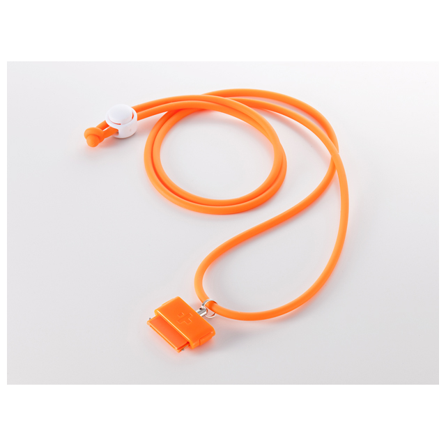 Dockコネクター用ネックストラップ ネオ [DockStrap Neo for iPhone] Orangeサブ画像