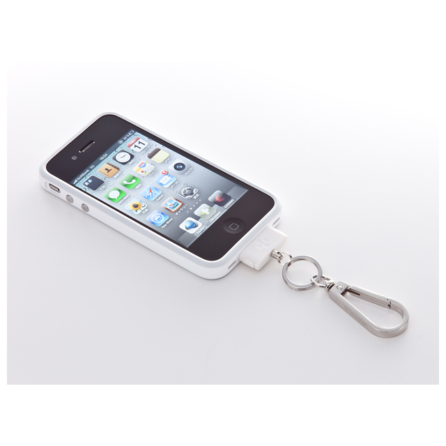 Dockコネクター用カラビナフック ネオ [DockStrap Neo for iPhone] Whitegoods_nameサブ画像