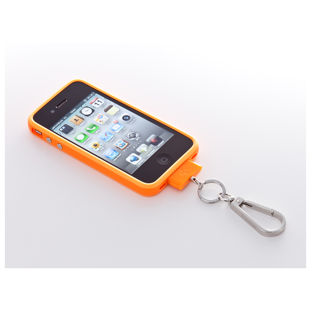 Dockコネクター用カラビナフック ネオ [DockStrap Neo for iPhone] Orangegoods_nameサブ画像