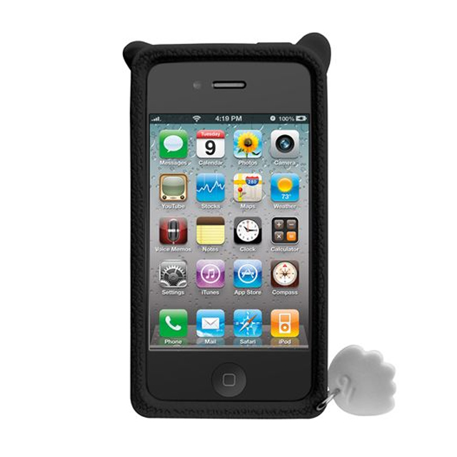 iPhone 4S/4 Creatures： Xing Panda Case, Blackサブ画像