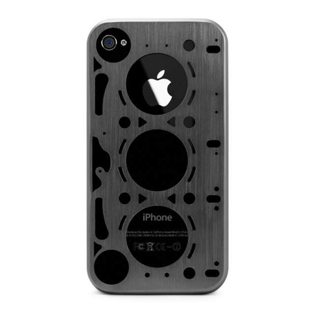 【iPhone4S/4 ケース】GASKET GRAY