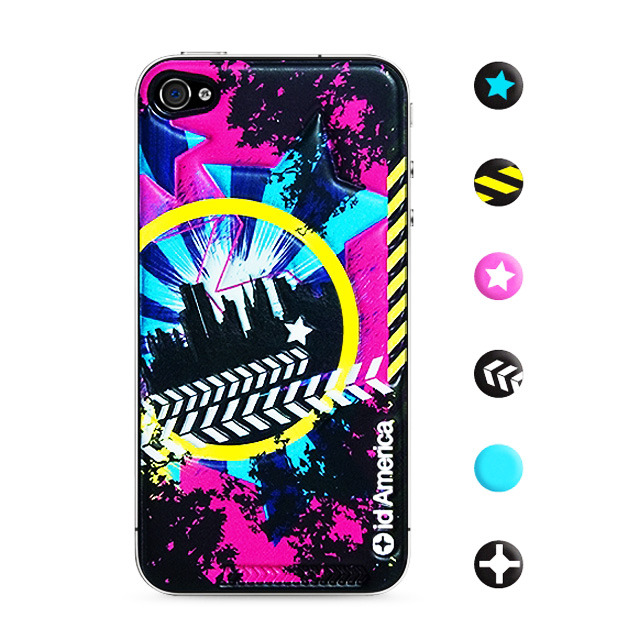 【iPhone4S/4 スキンシール】CUSHI  NewYork