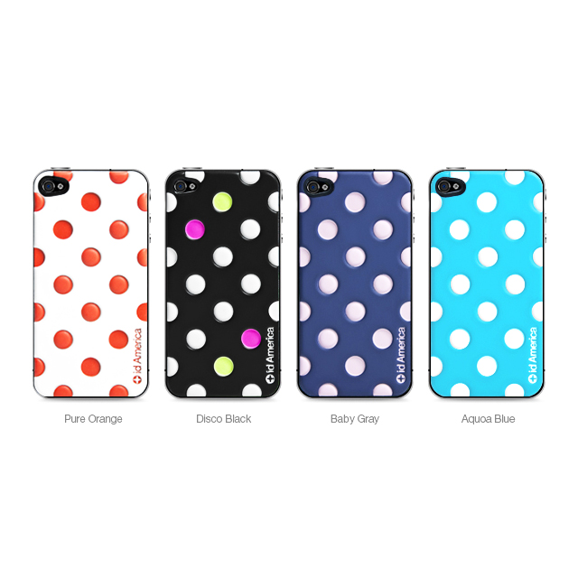 【iPhone4S/4 スキンシール】CUSHI DOT GRAYgoods_nameサブ画像