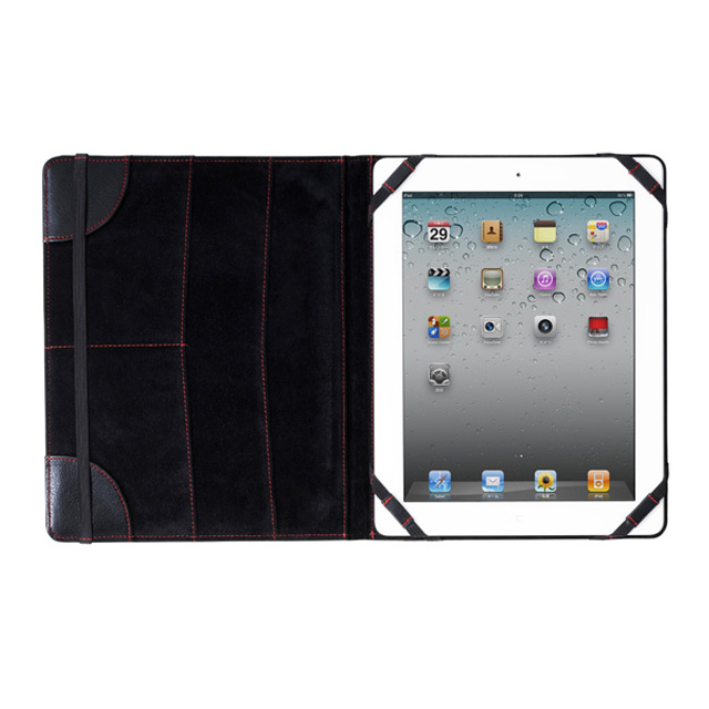 【iPad(第3世代/第4世代) iPad2 ケース】MacGizmo iCross Black/Redgoods_nameサブ画像