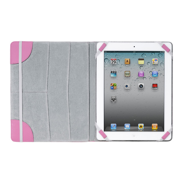 【iPad(第3世代/第4世代) iPad2 ケース】MacGizmo iCross for iPad 2 Pinkサブ画像
