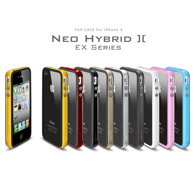 【iPhone4 ケース】SGP Case Neo Hybrid EX2 for iPhone4 Satin Silvergoods_nameサブ画像