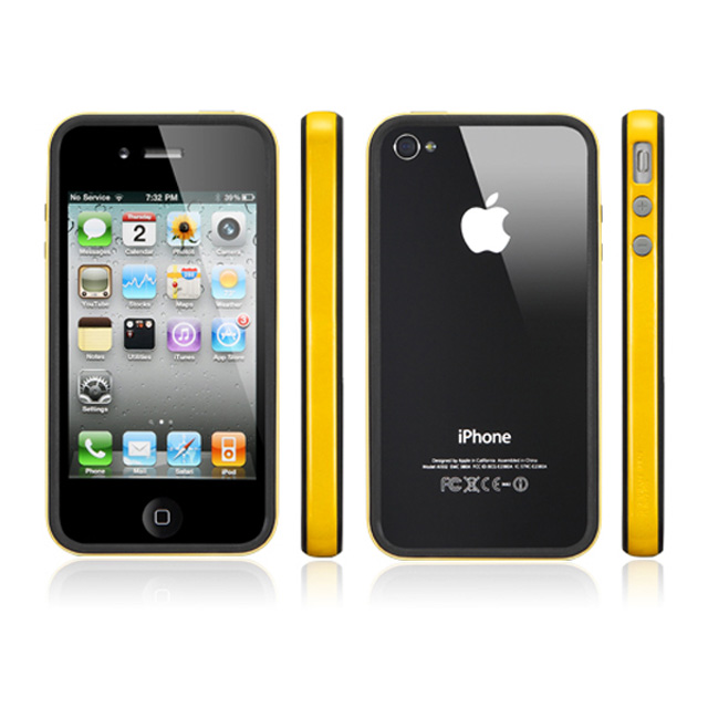 【iPhone4 ケース】SGP Case Neo Hybrid EX2 for iPhone4 Reventon Yellow goods_nameサブ画像