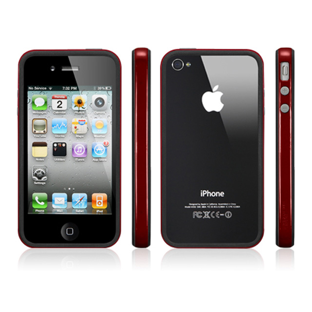 【iPhone4 ケース】SGP Case Neo Hybrid EX2 for iPhone4 Dante Redサブ画像