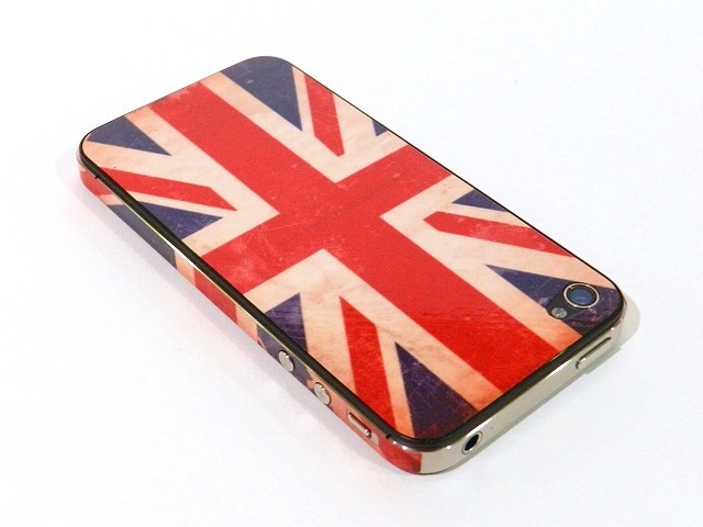 【iPhone4S/4 スキンシール】GELASKINS UNION JACKサブ画像