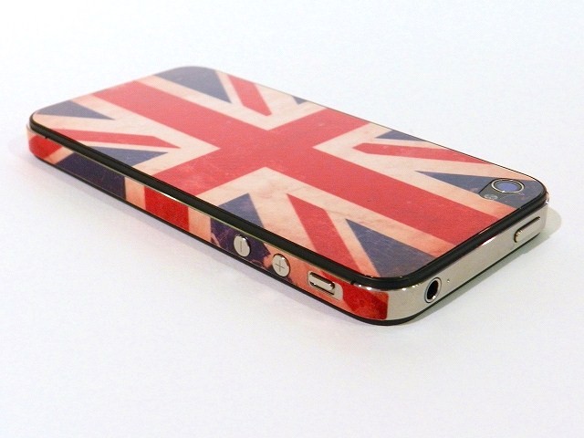 【iPhone4S/4 スキンシール】GELASKINS UNION JACKサブ画像