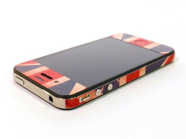 【iPhone4S/4 スキンシール】GELASKINS UNION JACKサブ画像