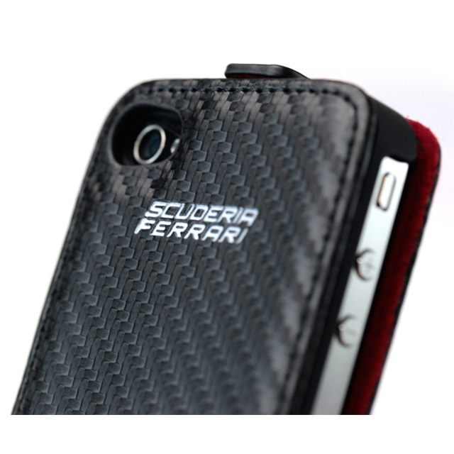 【iPhone4S/4 ケース】Scuderia Ferrari Challenge Flip Case for iPhone 4サブ画像