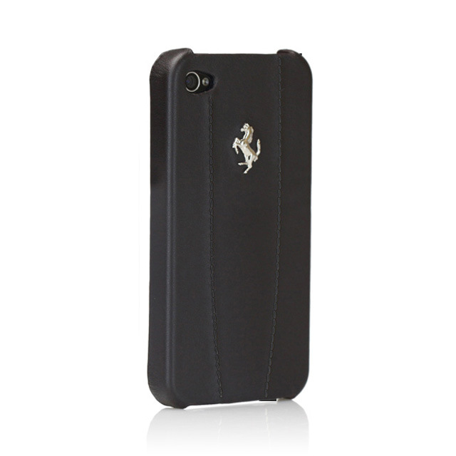 【iPhone4S/4 ケース】Ferrari GT Leather Modena Case for iPhone 4 ブラックgoods_nameサブ画像