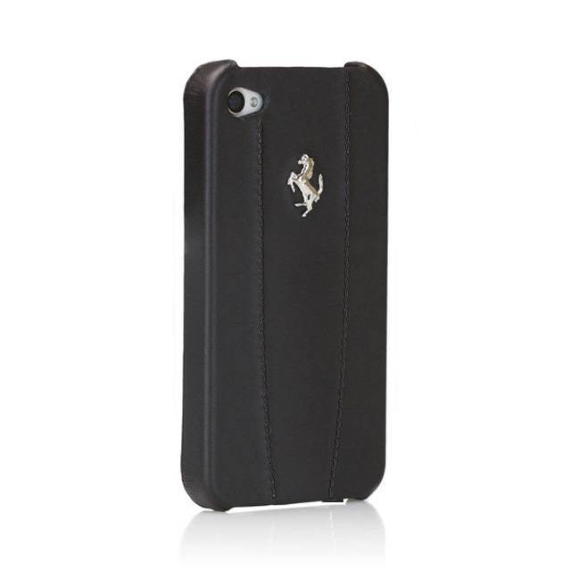 【iPhone4S/4 ケース】Ferrari GT Leather Modena Case for iPhone 4 ブラックgoods_nameサブ画像