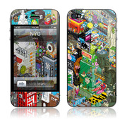 【iPhone4S/4 スキンシール】NYC by e-boy ...