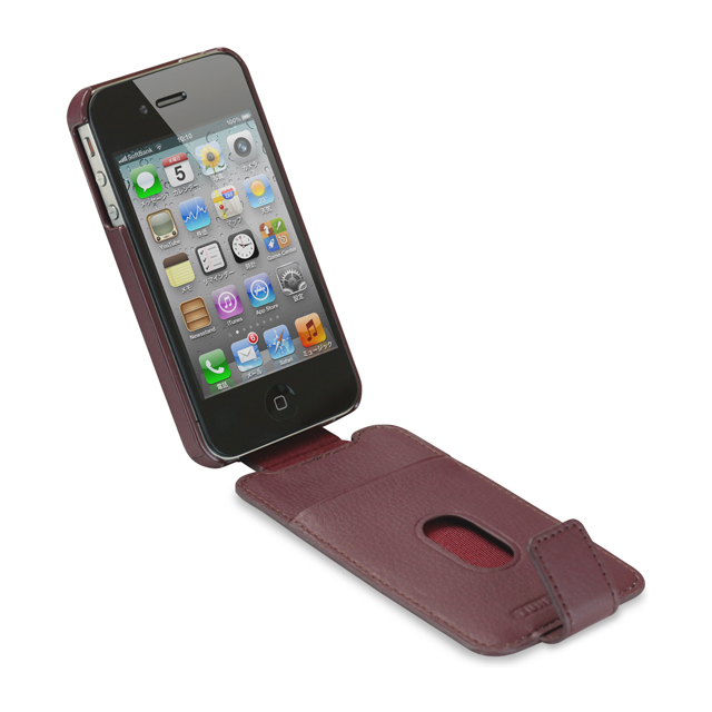 【iPhone4S/4】TUNEFLIP for iPhone4S/4 ブラウンサブ画像