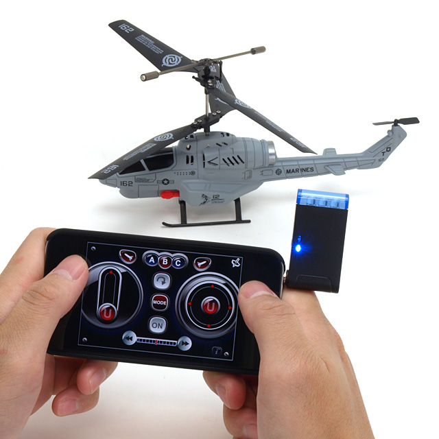 iPhone Controlled Missile Launching Helicopter Cobra U809Aサブ画像