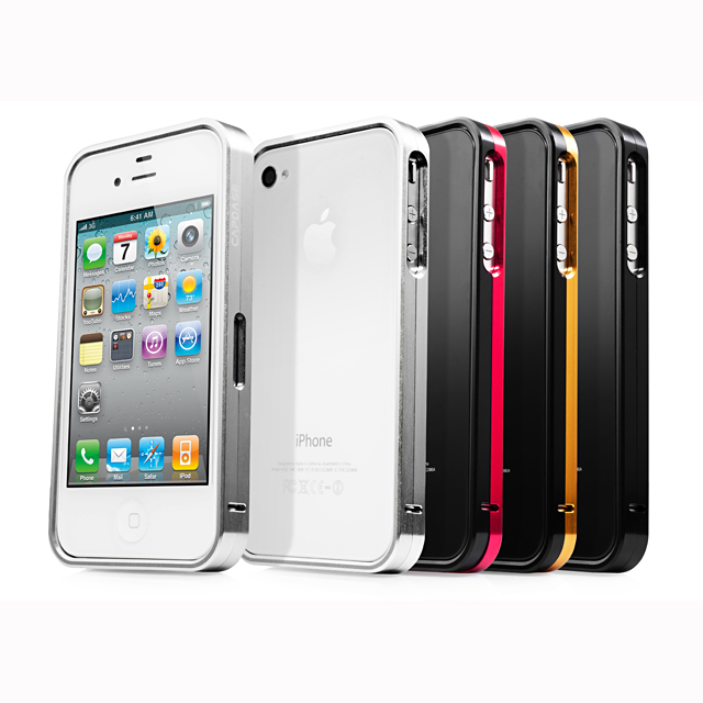 CAPDASE iPhone 4S / 4 Alumor Bumper Duo Frame, Gold / Blackサブ画像