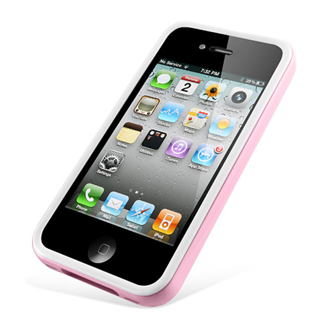 【iPhone4S/4 ケース】Neo Hybrid2S Snow Series [Sherbet Pink]サブ画像