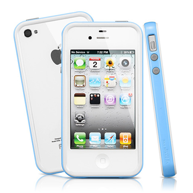 【iPhone4S/4 ケース】Neo Hybrid2S Snow Series [Tender Blue]goods_nameサブ画像