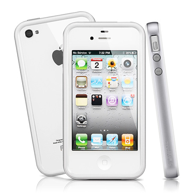 【iPhone4S/4 ケース】Neo Hybrid2S Snow Series [Satin Silver]goods_nameサブ画像