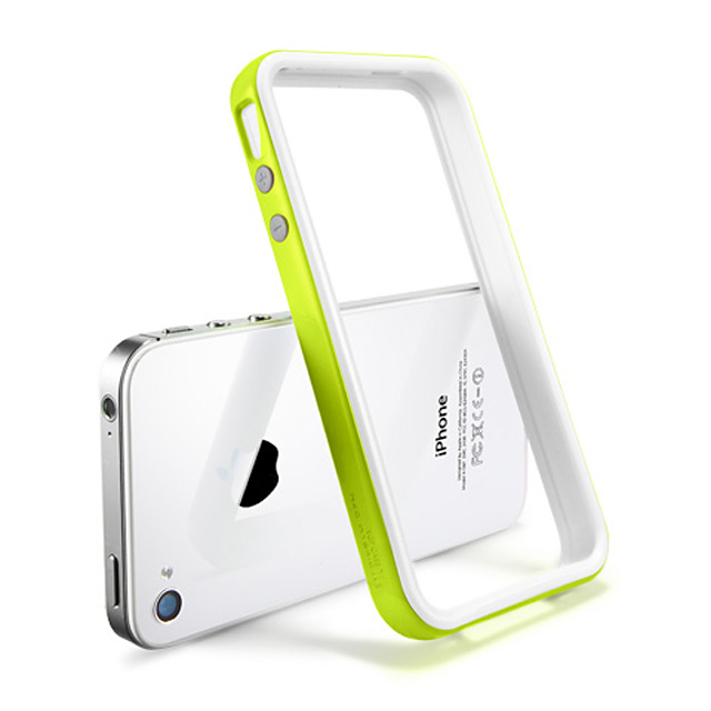 【iPhone4S/4 ケース】Neo Hybrid2S Snow Series [Lime]サブ画像