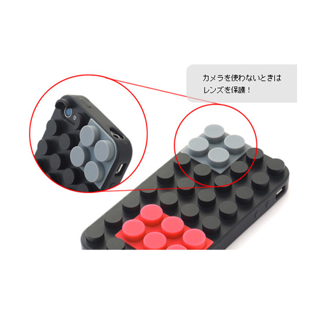 【iPhone4S/4 ケース】BlockCase for iPhone4/4S(black)goods_nameサブ画像