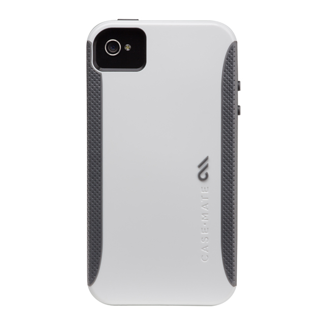 Case-Mate iPhone 4S / 4 Pop! ハイブリッド シームレス ケース, White/Cool Greyサブ画像