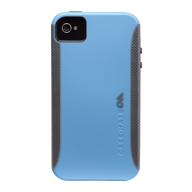 Case-Mate iPhone 4S / 4 Pop! ハイブリッド シームレス ケース, Blue/Cool Greyサブ画像