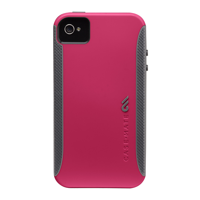 Case-Mate iPhone 4S / 4 Pop! ハイブリッド シームレス ケース, Fuchsia(Pink) / Cool Grayサブ画像