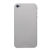 【iPhone4S/4 ケース】haku チタンマットシルバー