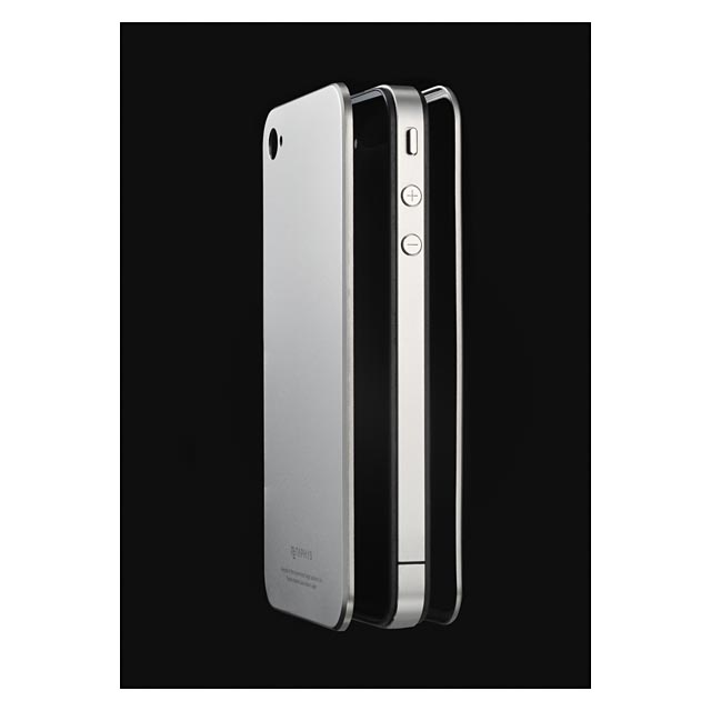 【iPhone4S/4 ケース】haku チタンマットシルバーgoods_nameサブ画像