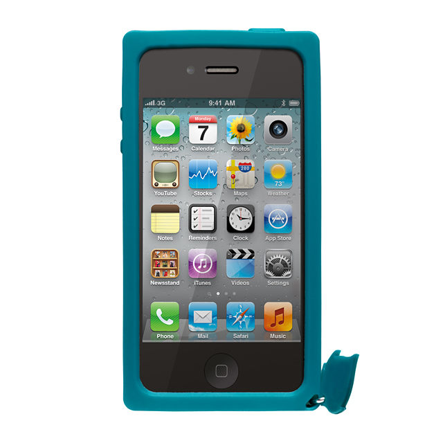 iPhone 4S / 4 Creatures： Peacock Case, Tealサブ画像