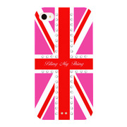 【iPhone4/4S ケース】Hot Pink Union J...