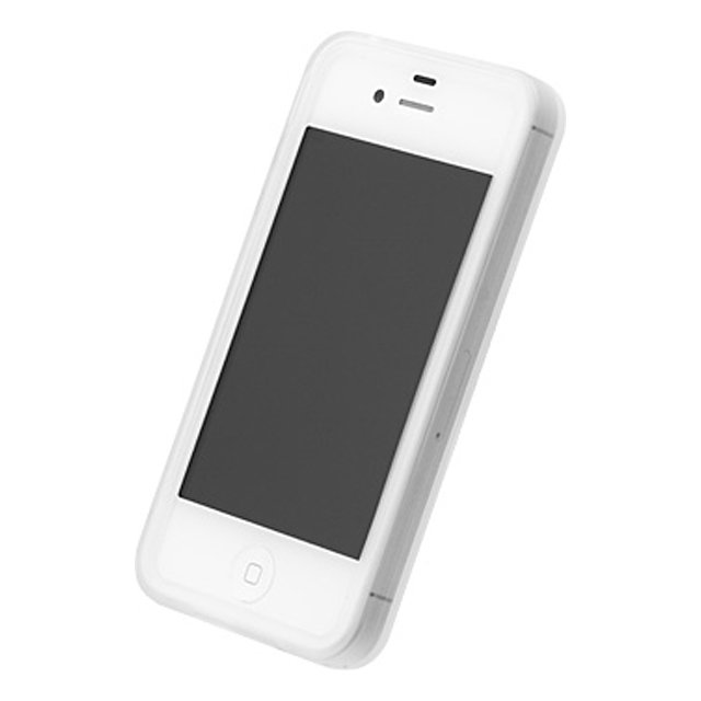 シリコーンジャケットセット for iPhone4S/4(ナチュラル)サブ画像