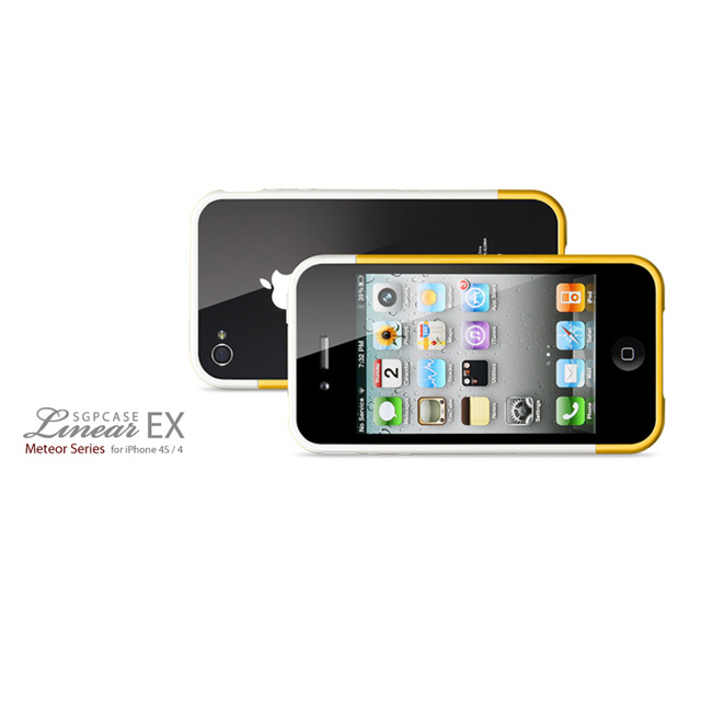 【iPhone4S/4 ケース】SGP Case Linear EX Meteor Series [Reventon Yellow]goods_nameサブ画像